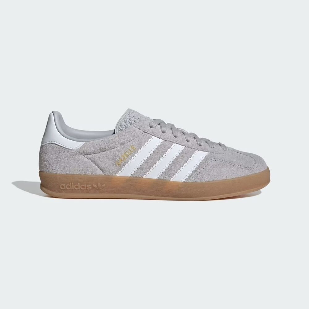 11.5M - [NEW] Men's adidas Gazelle Indoor‎ Shoes 'Grey' JQ0176